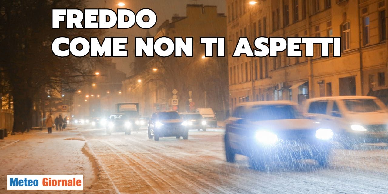 Ondata di gelo estrema: i connotati dimenticati