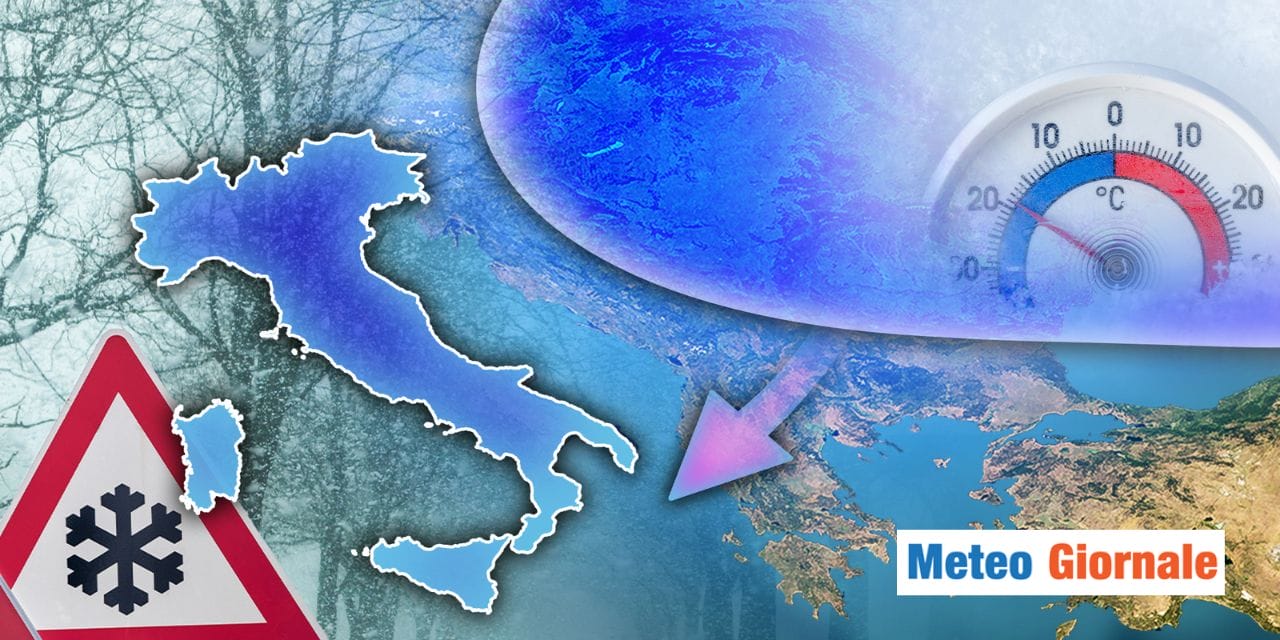 Meteo: il colpo grosso dell'inverno tra fine gennaio e febbraio
