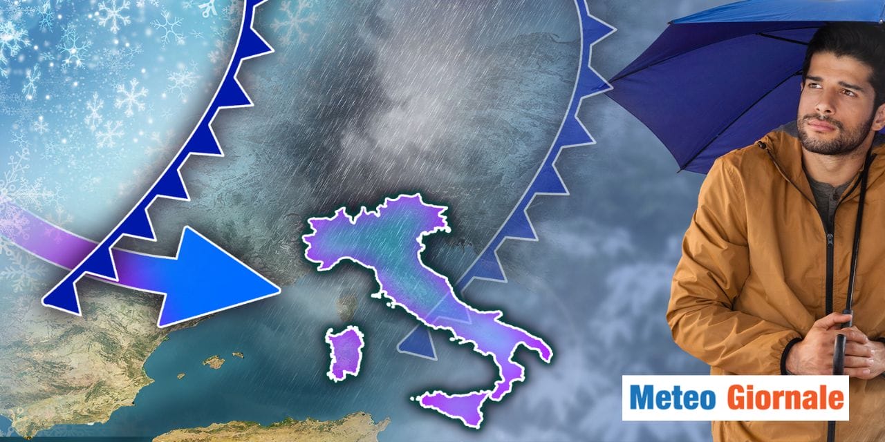 Meteo: ombrelli aperti, pioverà su molte regioni