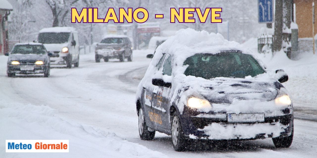 Meteo MILANO, neve. Nevicata di mezzo metro in Valle Padana