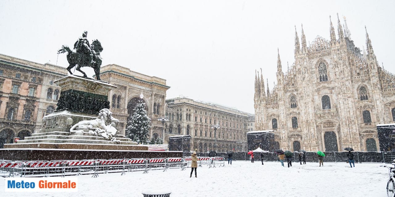 Previsioni meteo per Milano: freddo in arrivo. La prima Neve in città