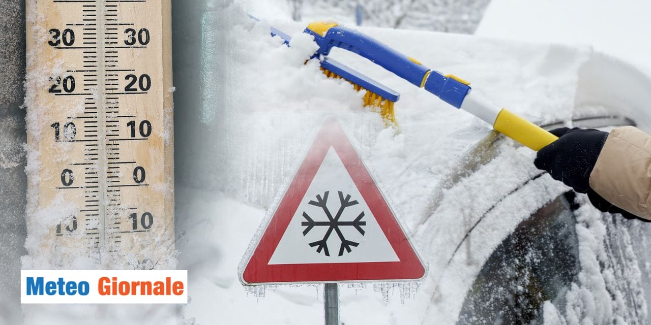 Meteo: neve tra poche ore, ecco tutte le quote neve