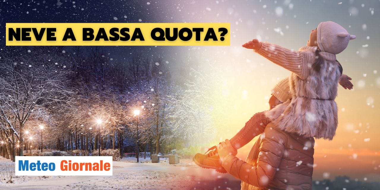 Meteo: fiocchi di neve a bassa quota in settimana, tutto vero?