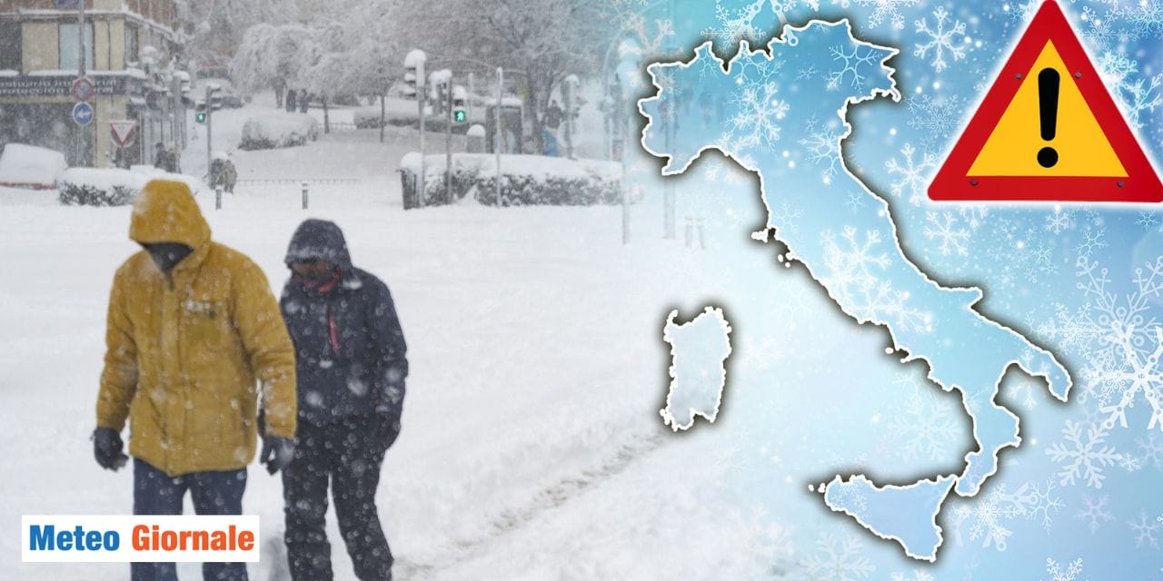 Meteo: ritorno del freddo e neve in pianura, ecco quando arriverà