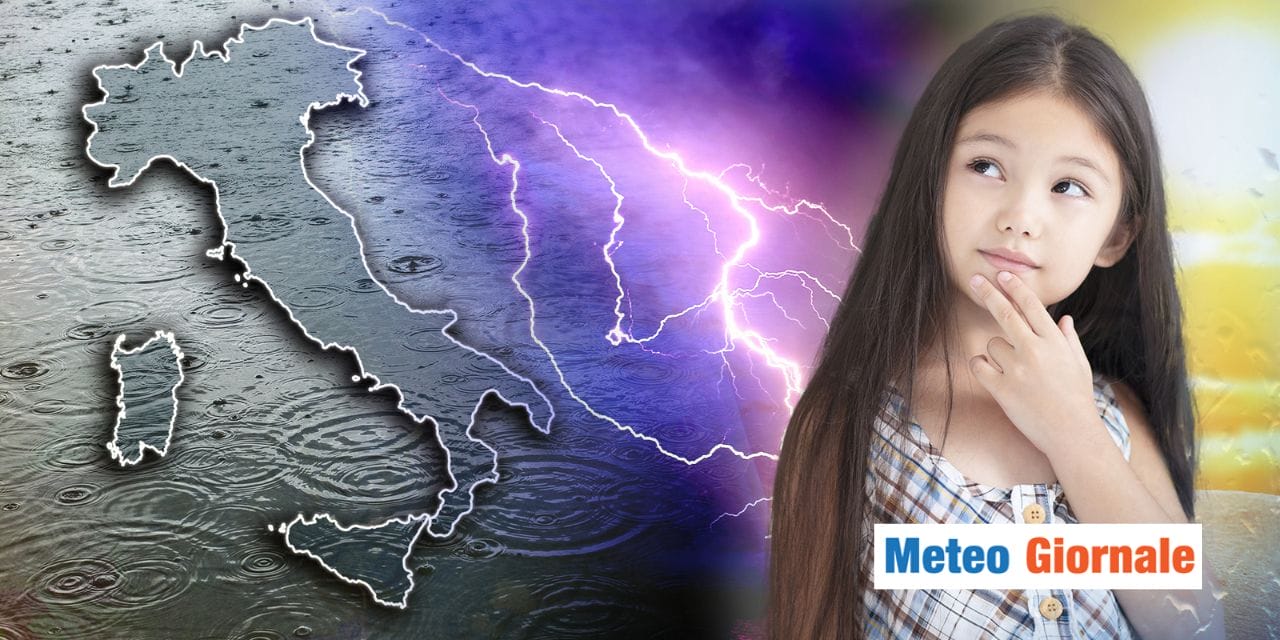 Meteo: l'ombrello servirà, il cappotto un po' meno!