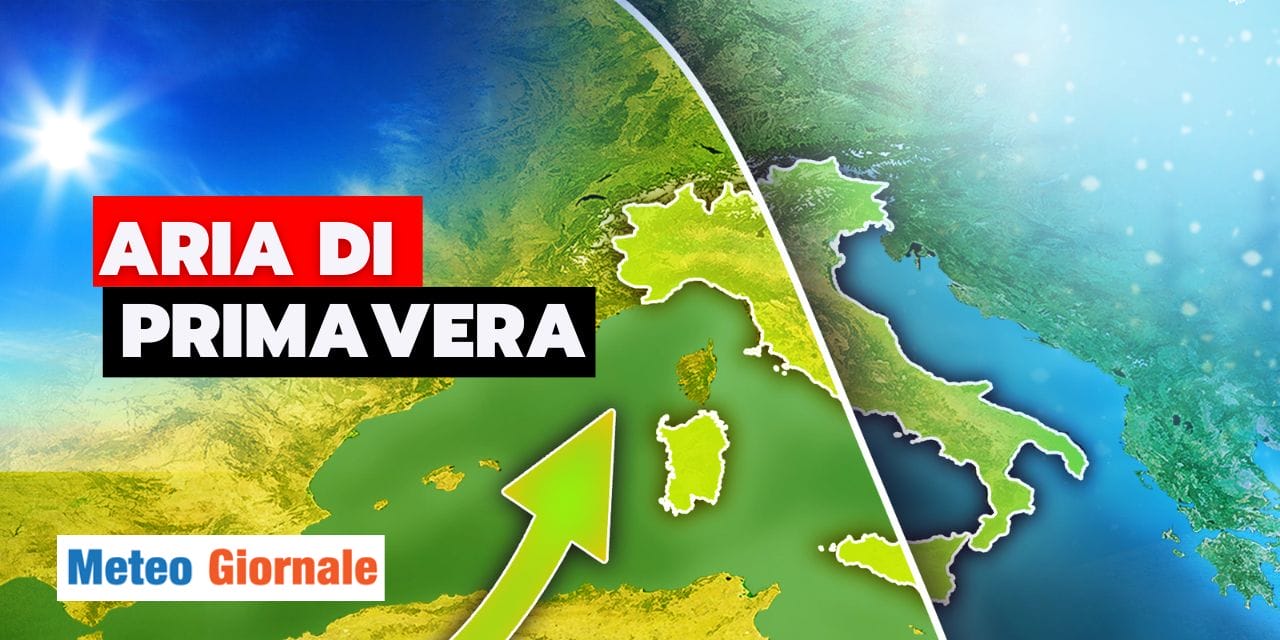 Meteo: primavera in anticipo, oltre 20 gradi su molte regioni in arrivo