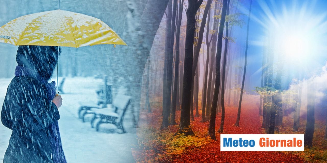 Meteo: settimana col maltempo, ma sarà inverno?