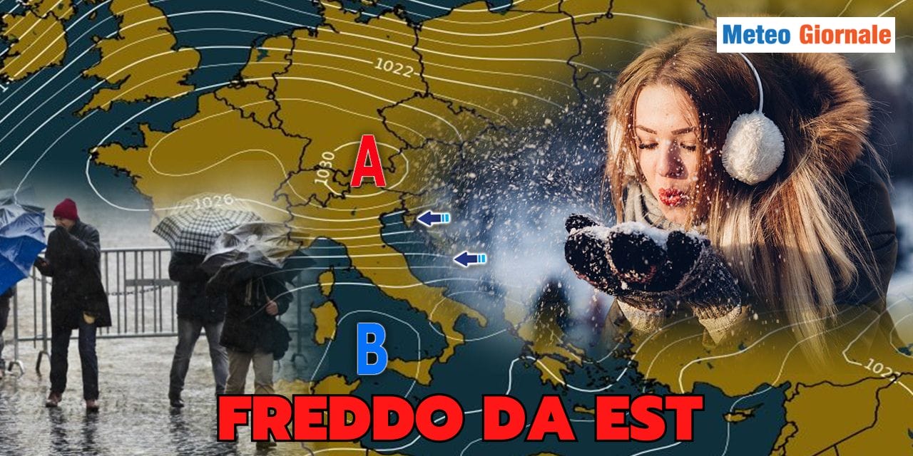 Meteo Alta Pressione estiva. Ma Inverno apre un primo varco al freddo da est