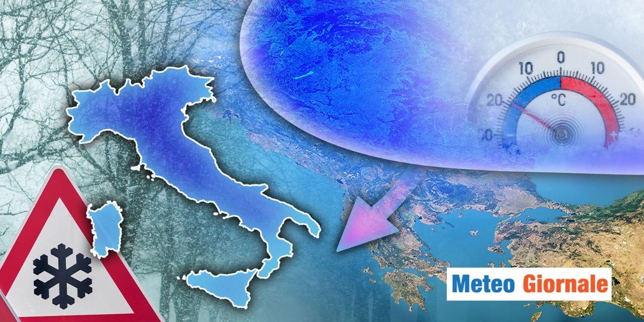 Meteo: spuntano gelo e neve nei giorni della Merla!