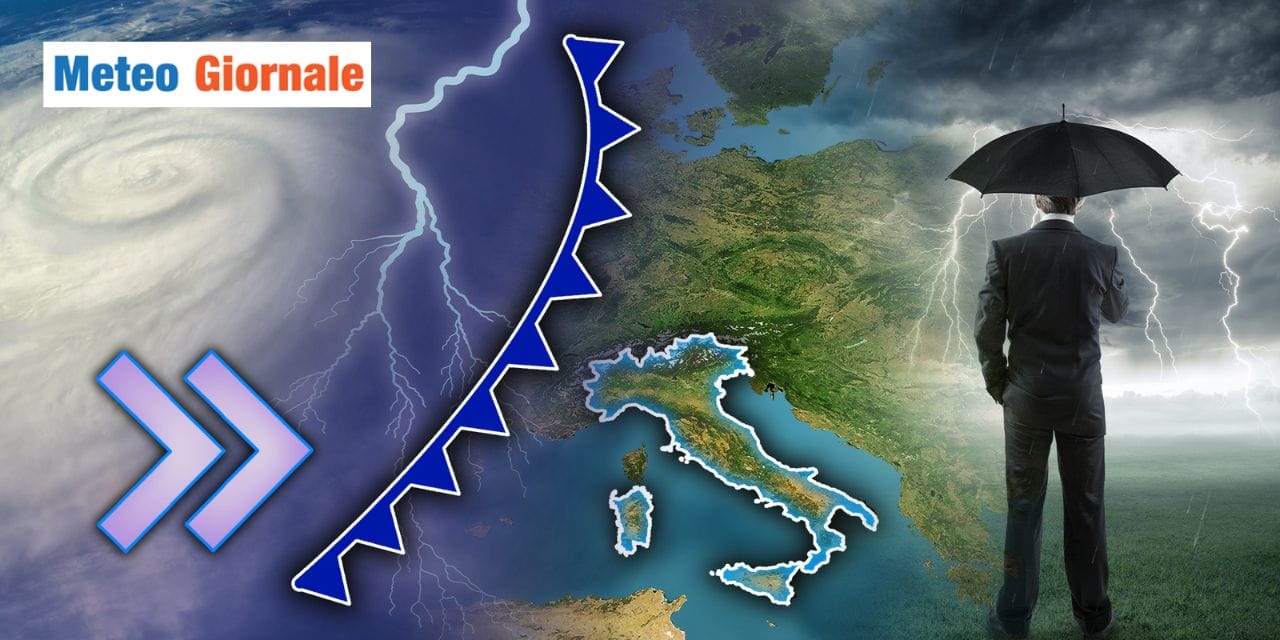 Meteo: ombrelli aperti, tre giorni di maltempo in vista