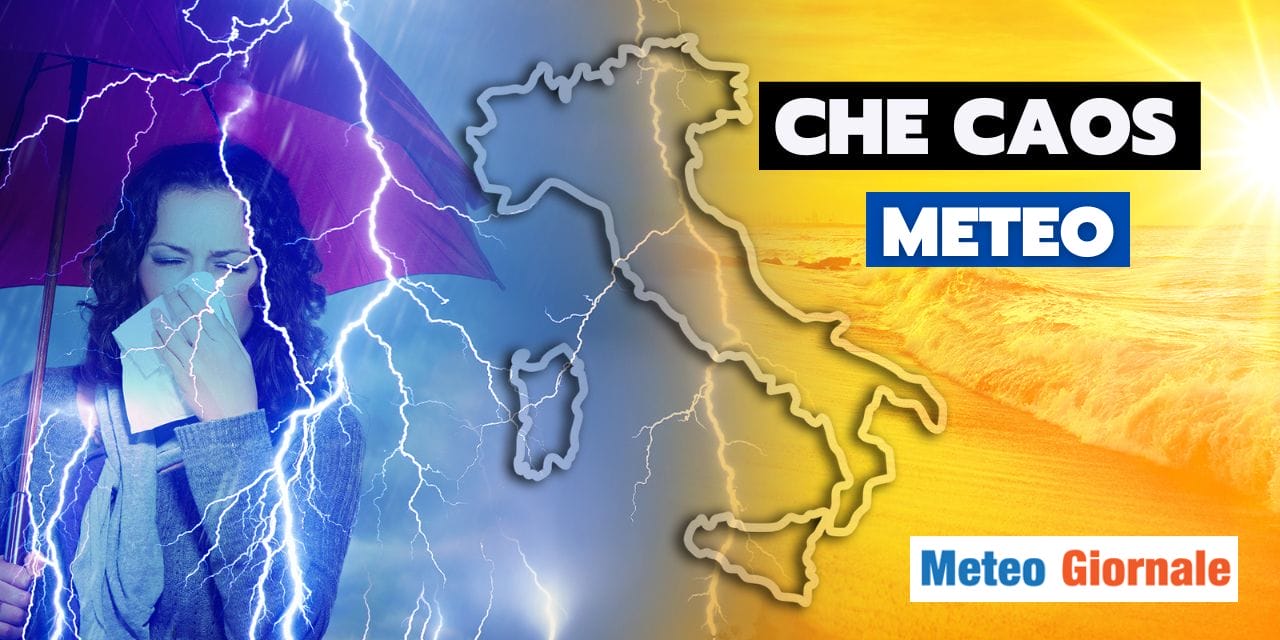Meteo: tre stagioni nella settimana in arrivo!