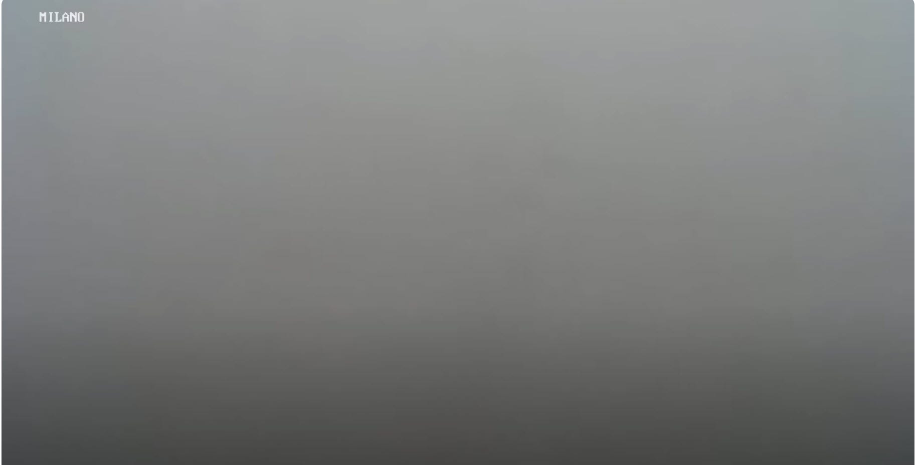 Meteo: Nebbia a Milano con alta pressione e smog alle stelle: aria insalubre