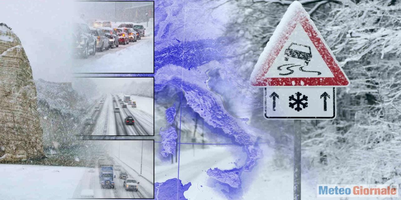 Meteo: arriva la neve a quote molto basse, ecco dove nevicherà
