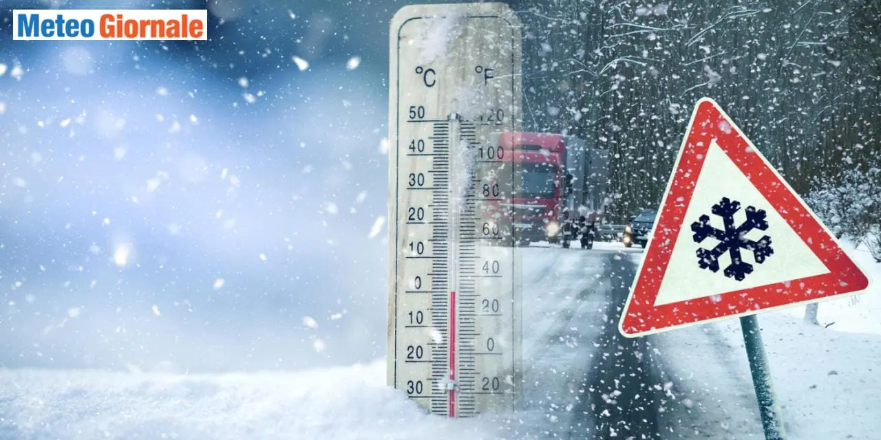 Neve attesa a quote anche basse al Nord