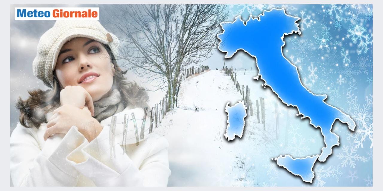 Meteo: cambio imminente con tanta neve in arrivo fino a quote basse