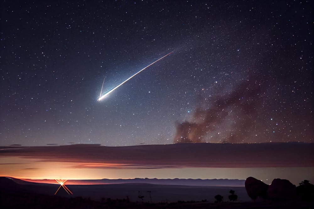Spettacolare palla di fuoco transita sopra Spagna e Portogallo