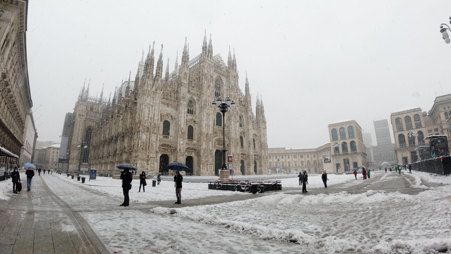 Meteo MILANO: dalla nevicata alla grande neve
