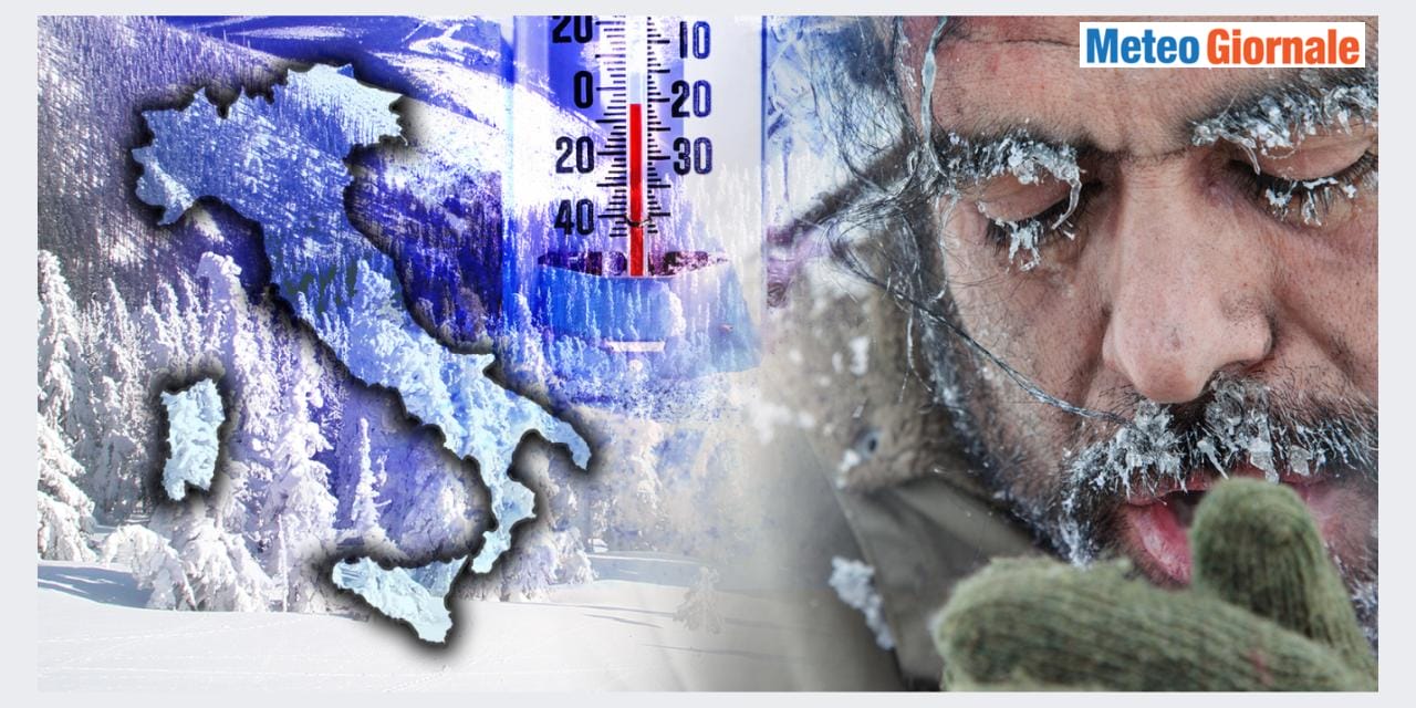 Meteo: forti gelate, ecco le temperature più fredde dell'Inverno