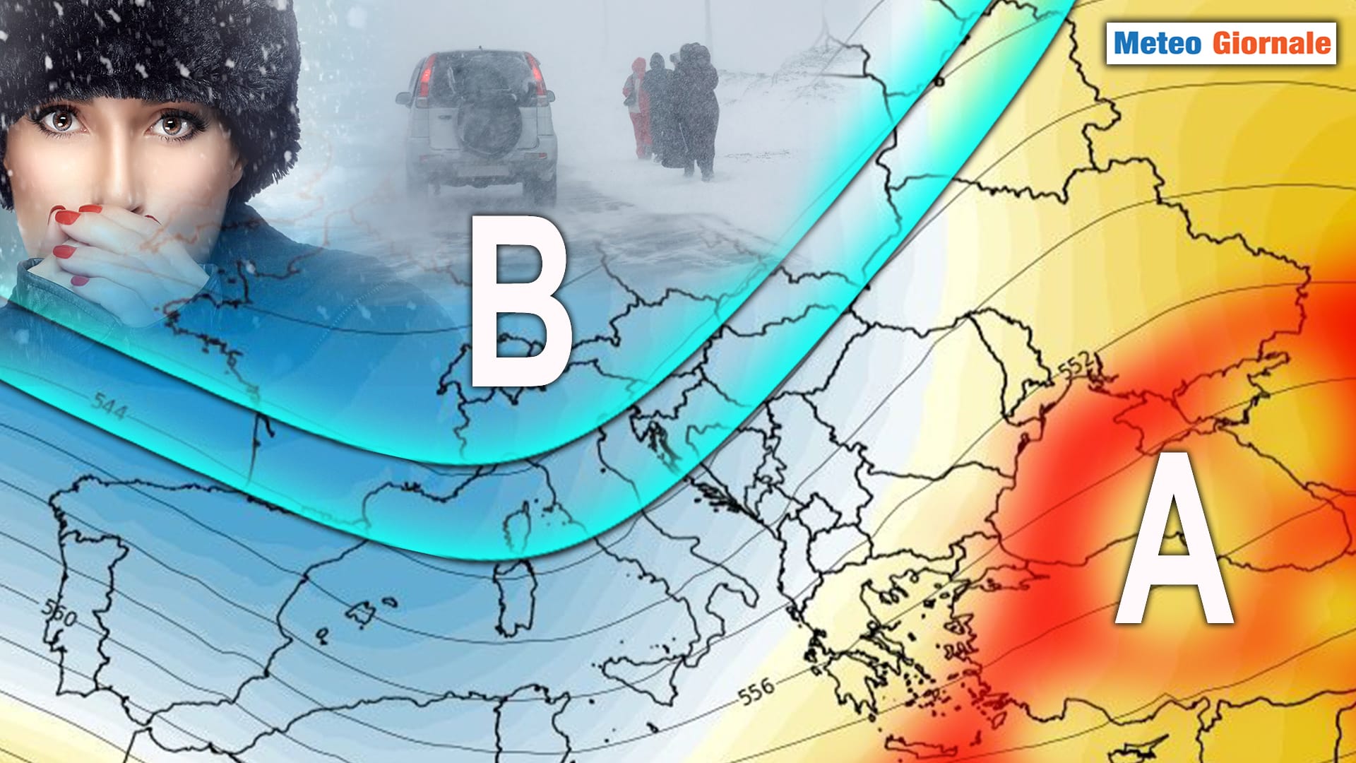INVERNO all'assalto meteo dell'Italia