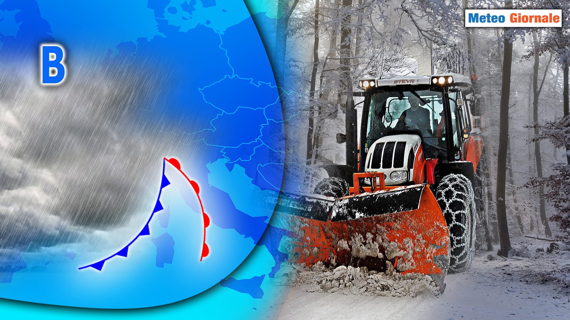 Il peggioramento METEO porterà NEVE anche in Appennino
