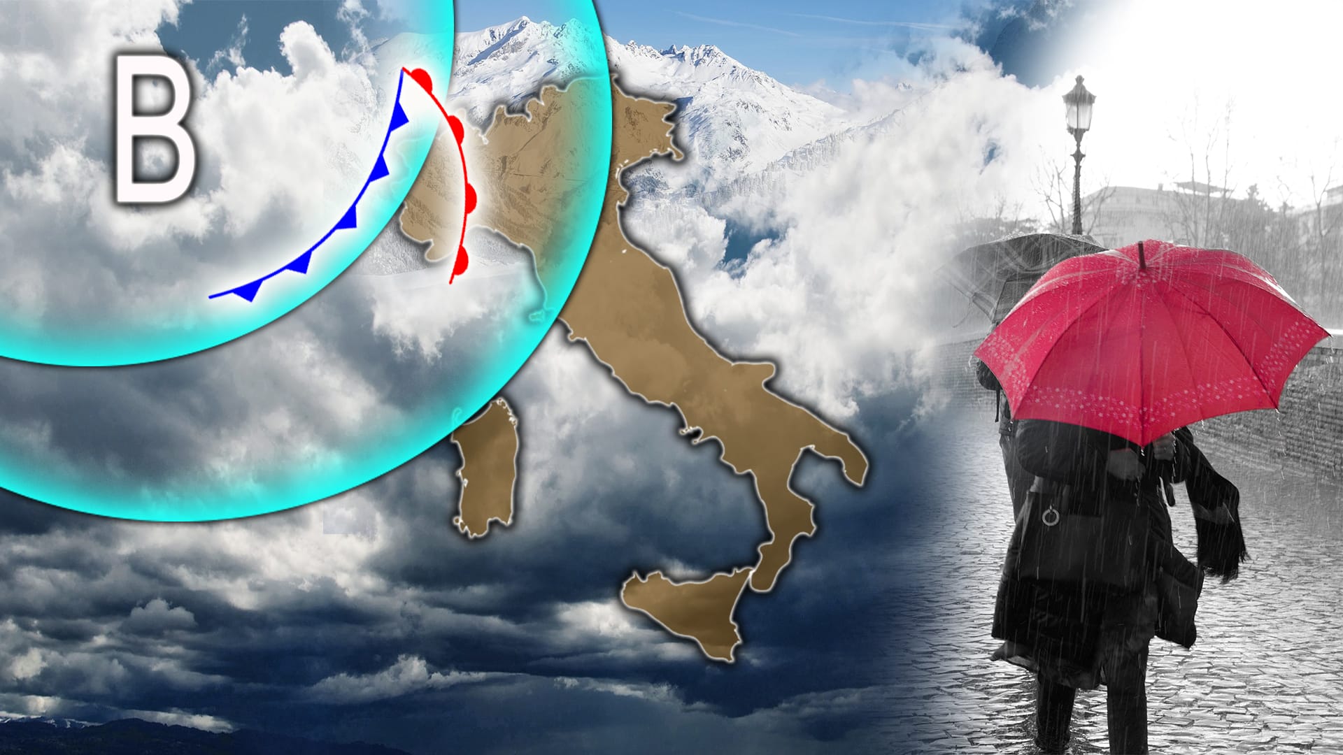 Meteo: Prossime ore sotto il segno di un peggioramento. Vediamo dove