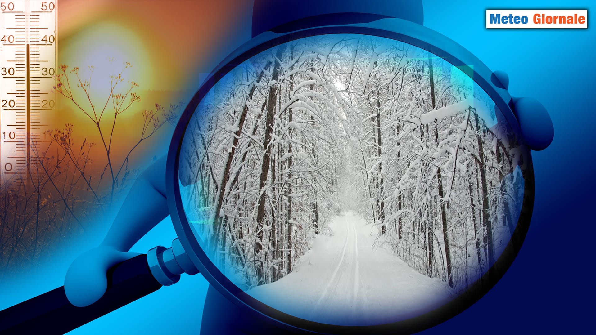 Il vero FREDDO del meteo invernale non s'è mai visto