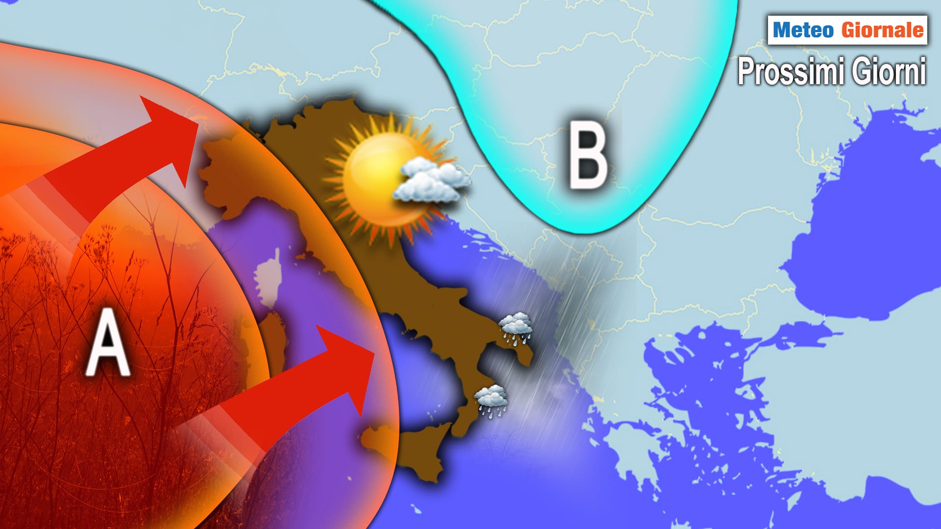 Meteo: Piogge Stop! Riecco l’Anticiclone Africano