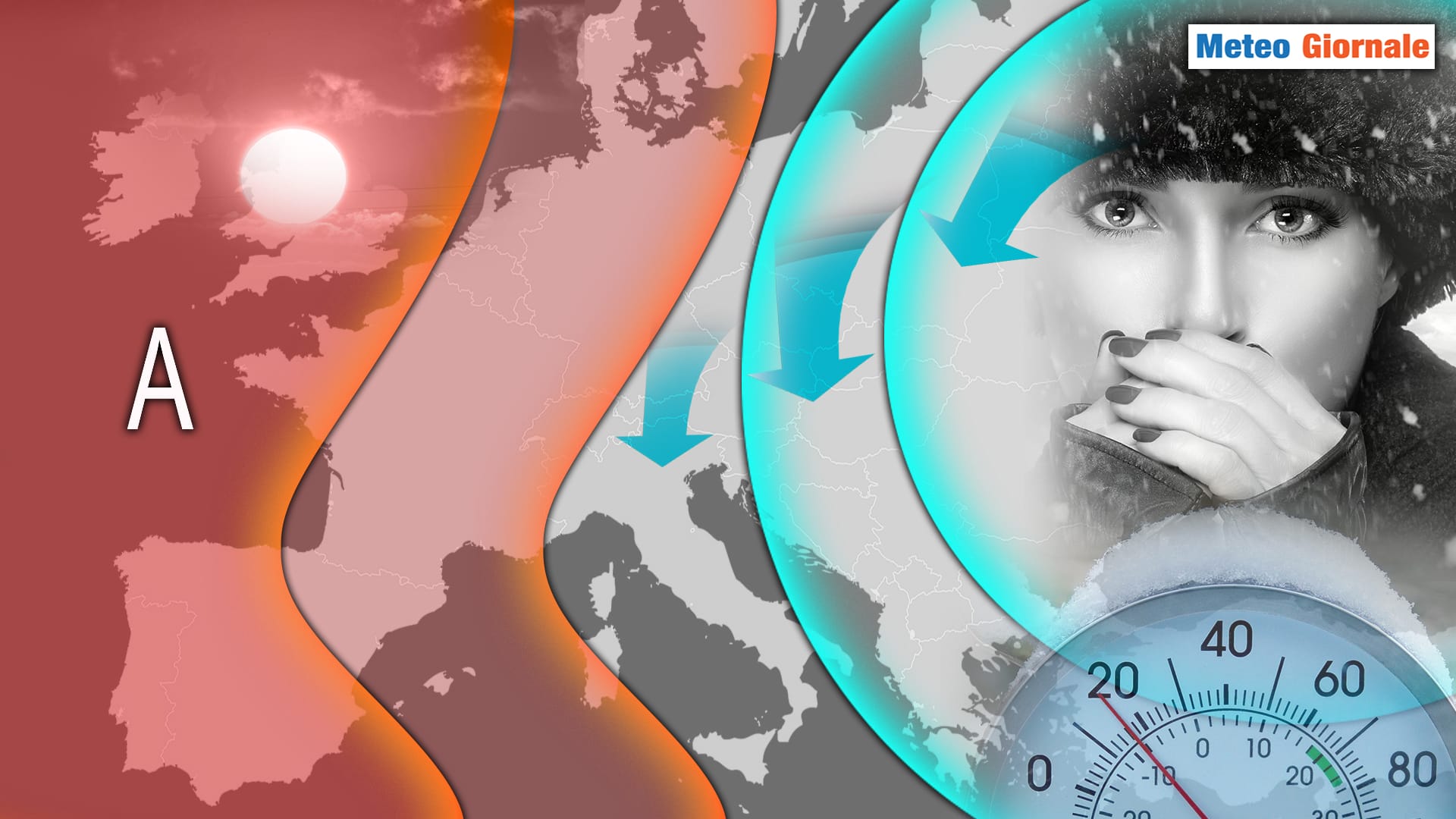 METEO 15 giorni, possibile maltempo con freddo