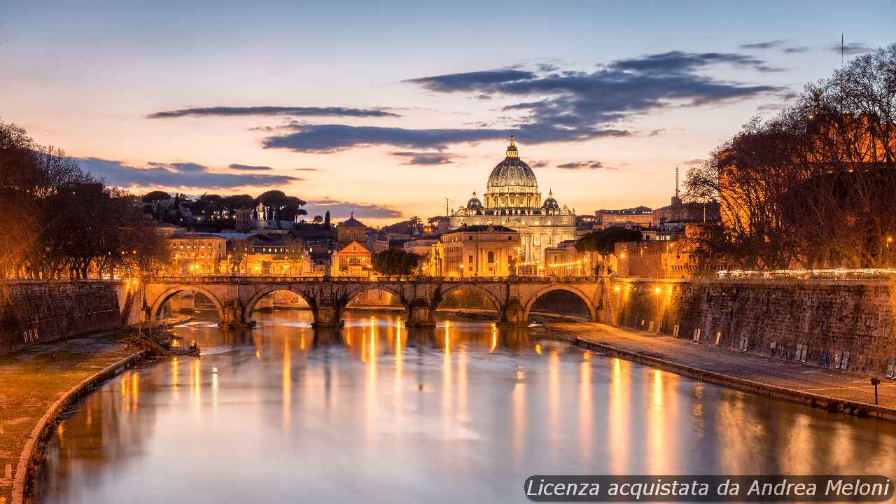 Previsione meteo Roma: pioggia e nuvole in arrivo, seguiti da rovesci intermittenti