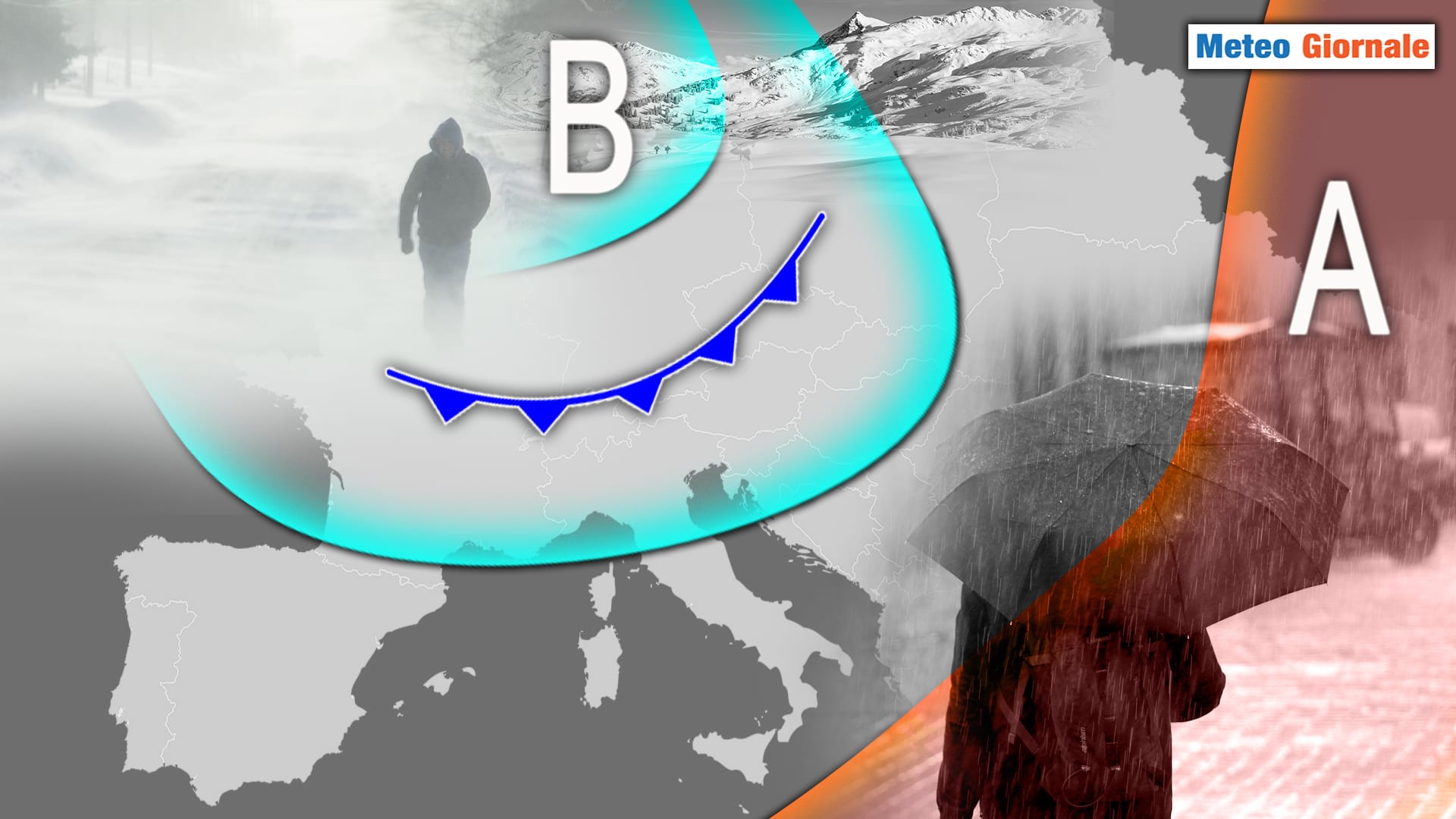 E' in arrivo l'INVERNO: meteo stravolto