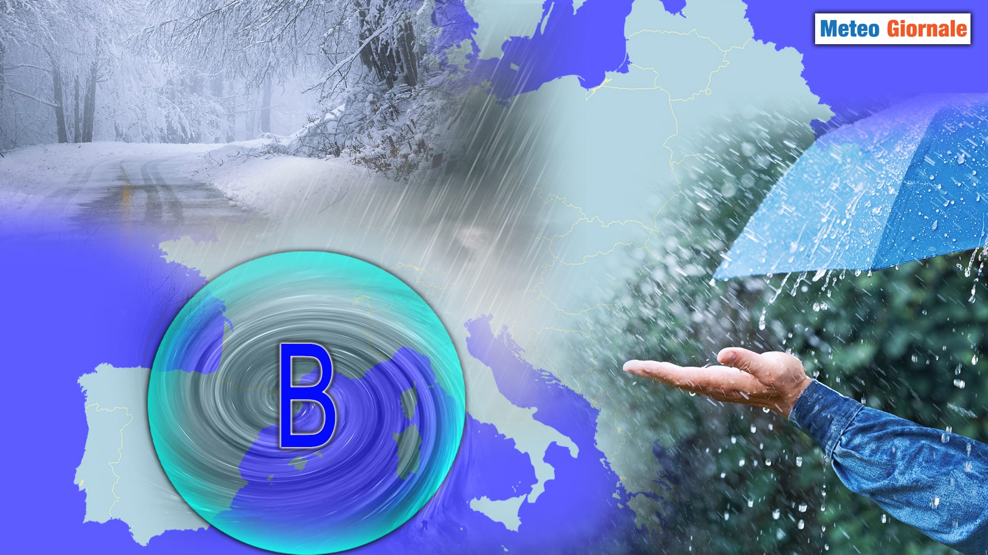 Severo MALTEMPO: il solito rischio meteo da correre