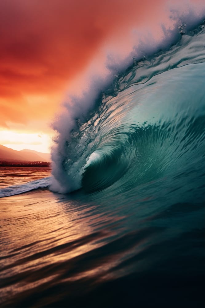 Hawaii si prepara per onde mostruose di 50 piedi giovedì