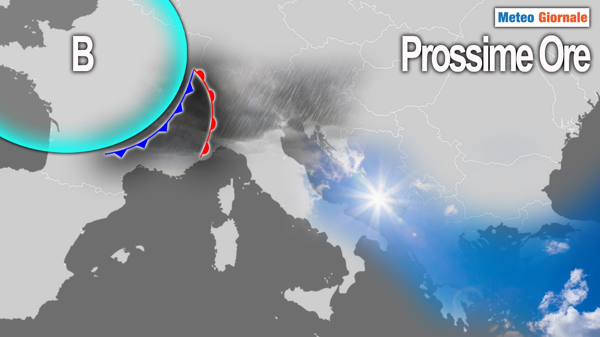 Meteo: Prossime ore sotto la minaccia di una forte perturbazione. Ecco dove colpirà