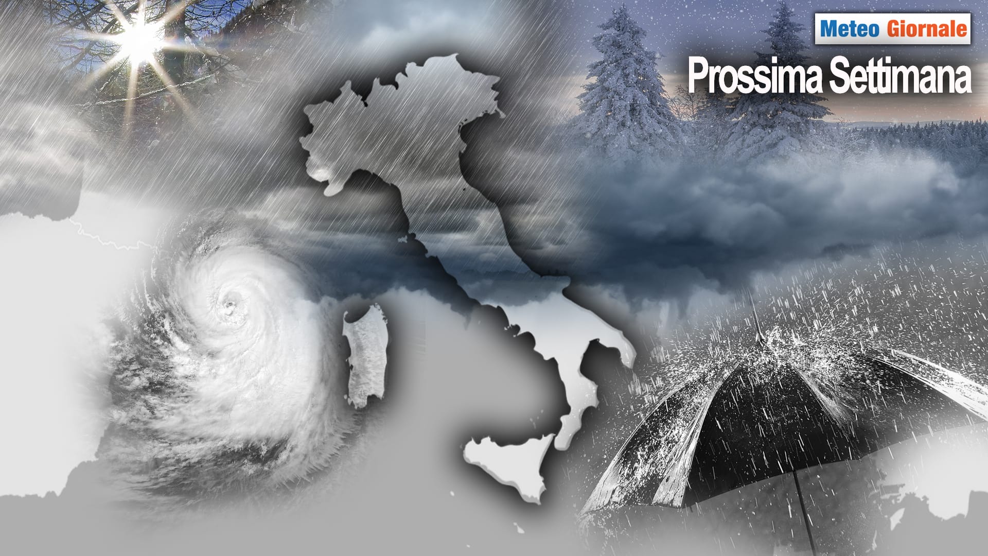 Meteo: la settimana si aprirà con altro maltempo su mezza Italia