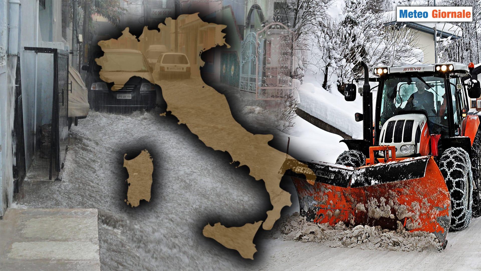 PIOGGE e NEVE benefiche, seppur con qualche disagio meteo