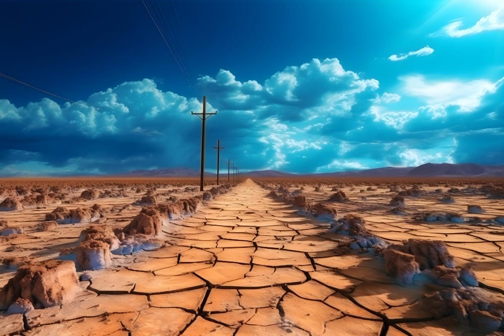 La siccità è un grave problema meteorologico