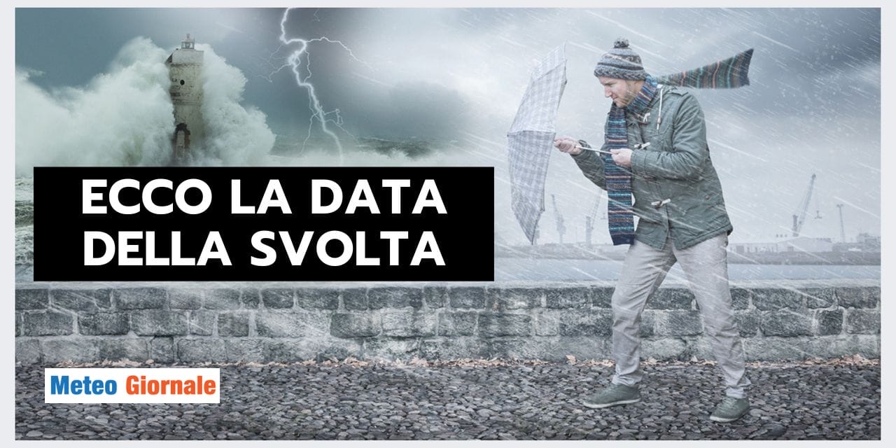 Meteo: ritornano PIOGGIA E NEVE, ecco la data ufficiale