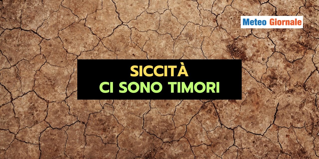 Preoccupazioni per la siccità invernale e il meteo estivo