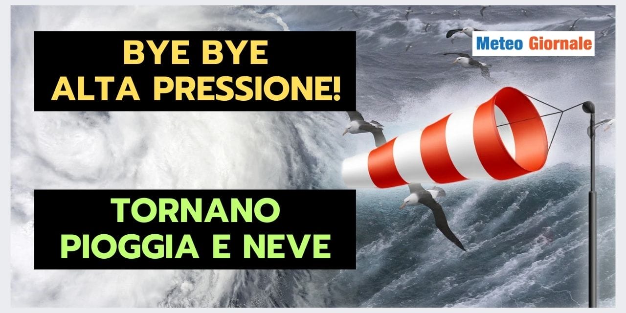 RIBALTONE METEO in atto: ecco le conseguenze per l'Italia