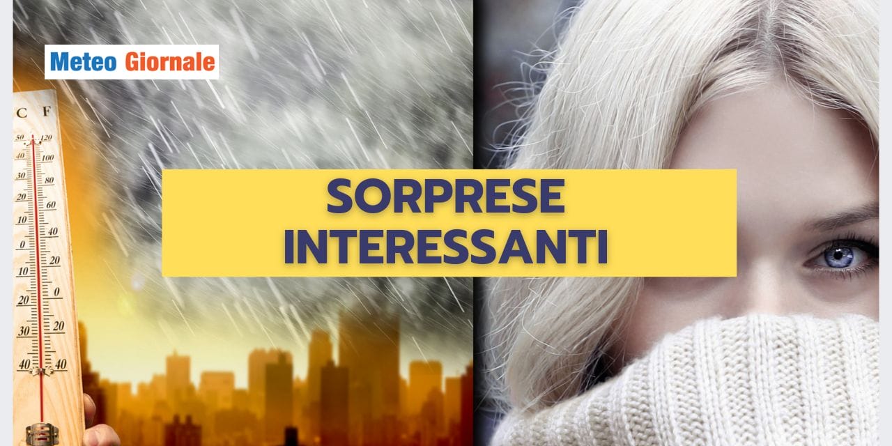 Evoluzione meteo: weekend buono, settimana INSTABILE