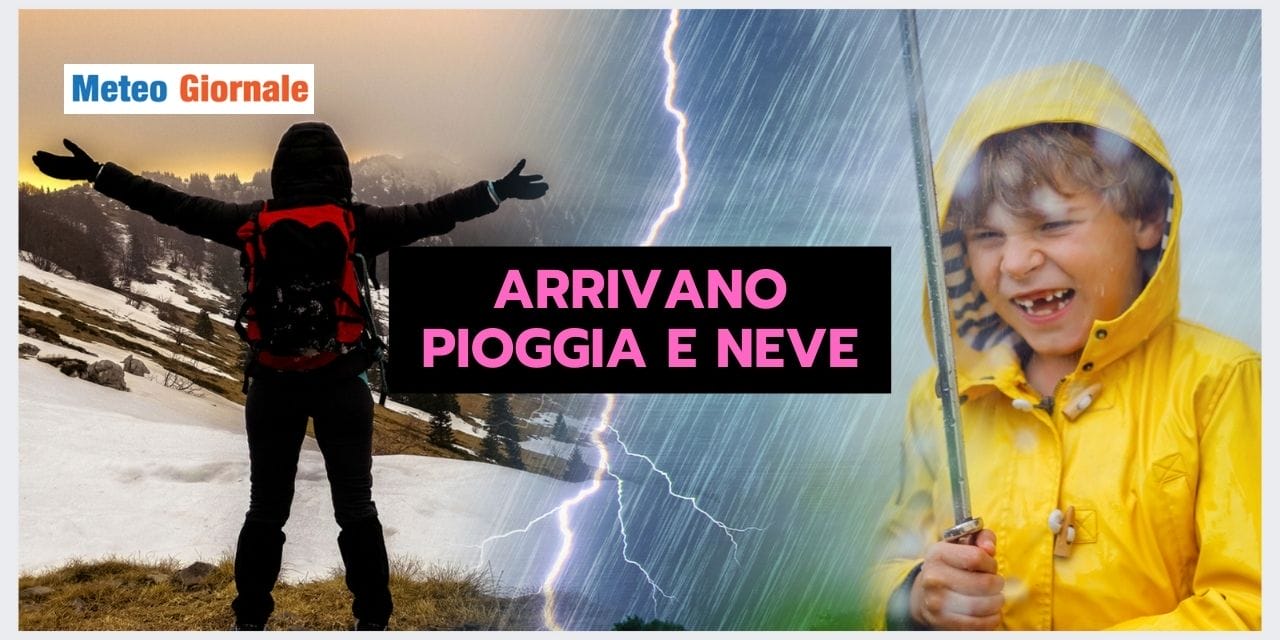 Meteo: raffica di perturbazioni in arrivo