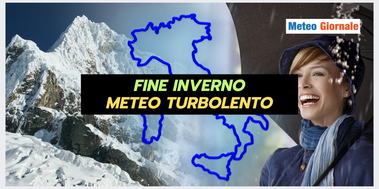 Meteo 7 giorni: PIOGGIA e NEVE a volontà!