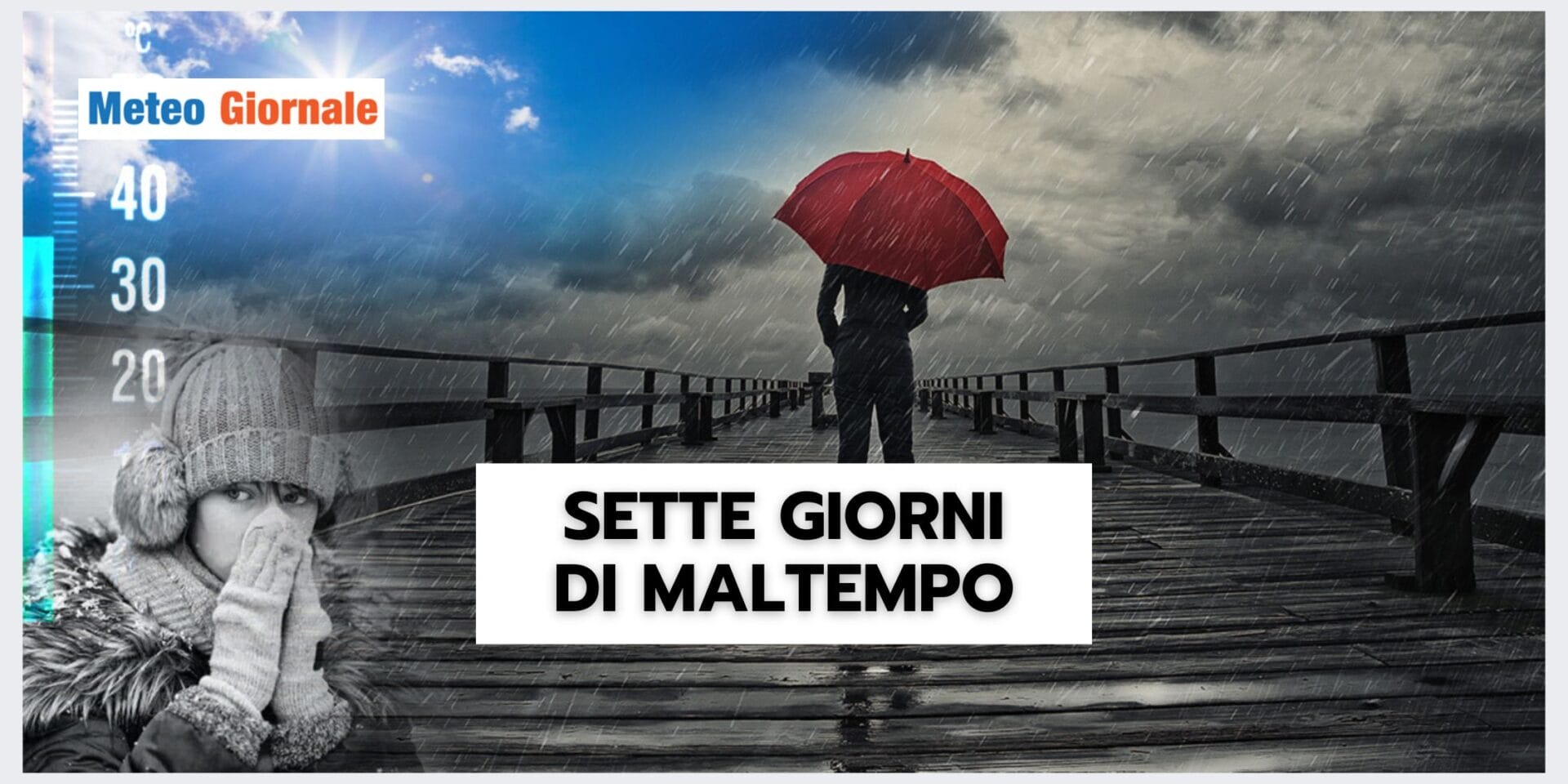 Meteo: sette giorni di maltempo, Anticiclone LONTANO