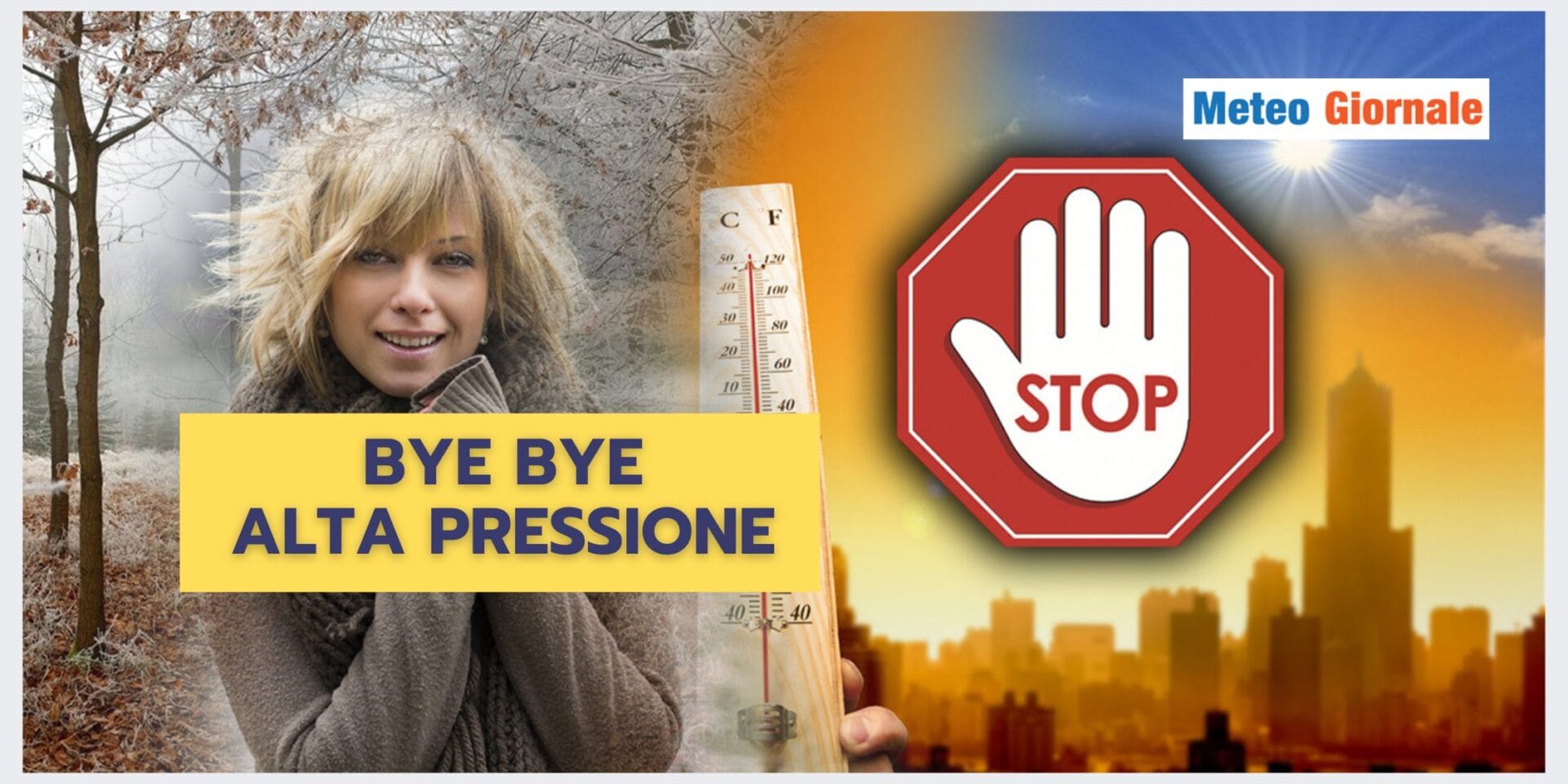 Anticiclone KO: finalmente il meteo torna tipico della stagione