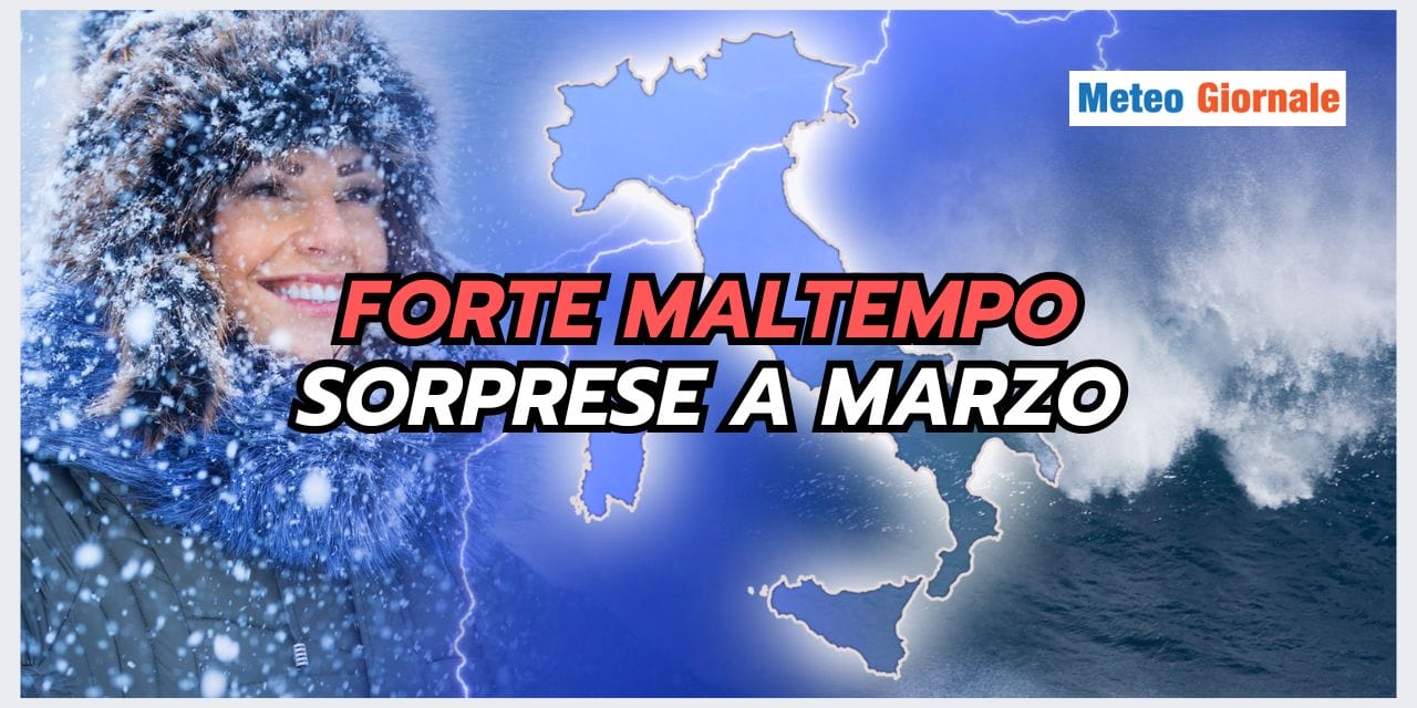 Meteo: Forte Maltempo, Marzo parte a mille