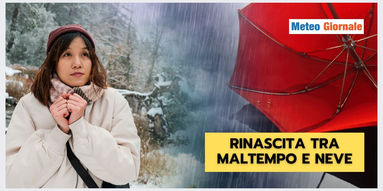 Rinascita meteo tra maltempo e temperature normali