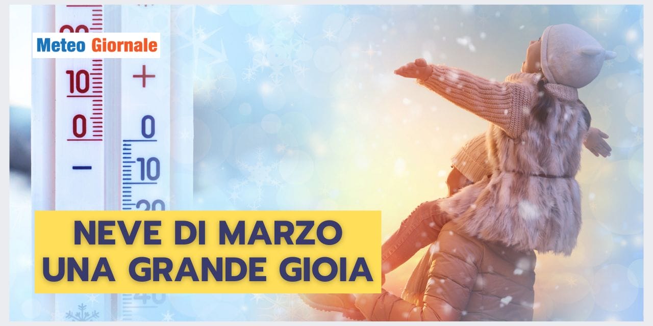 Meteo: marzo inizia con forte maltempo