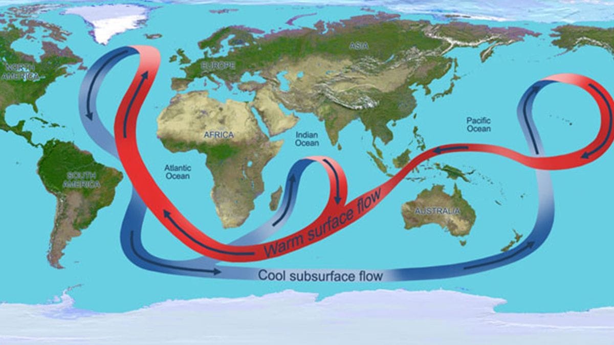 Meteo: non solo la Corrente del Golfo, ma l'AMOC andranno in crisi gravissima. Cosa è