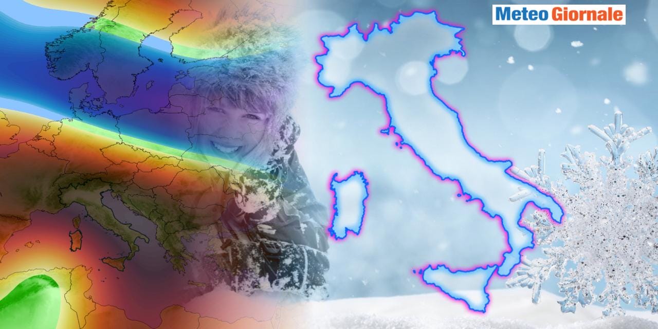 Meteo: stop Anticiclone e grosso stravolgimento con freddo e neve