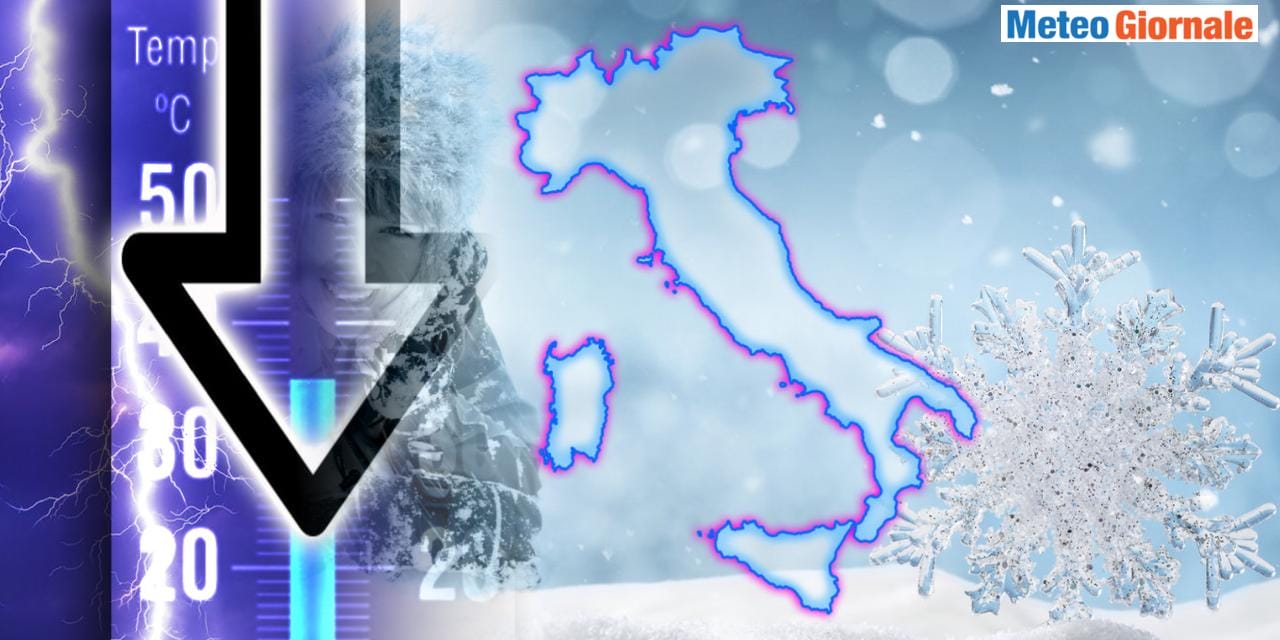 Meteo: crollo temperature nel weekend, ma poi cambia tutto a sorpresa